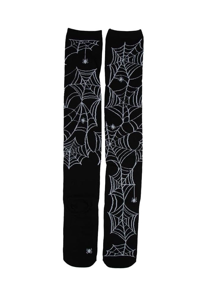 Daiso Halloween Knee-High Socks for Adults - Black - Image 2